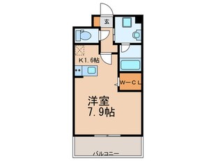 ｴﾝｸﾚｽﾄ博多PREMIER（526）の物件間取画像